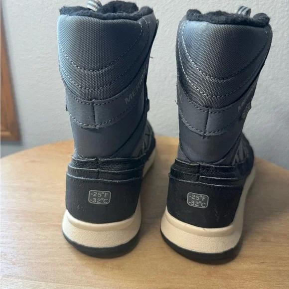 Merrill Snow Crush Kids Winter Snow Boots - Picture 2 of 9